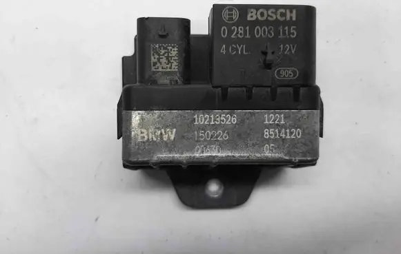BMW 4 F32 F33 Glow plug pre-heat relay 0281003115 8514120