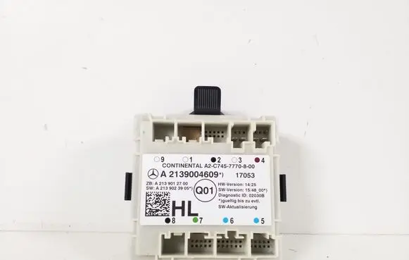Mercedes-Benz E W213 Door control unit/module A2139004609
