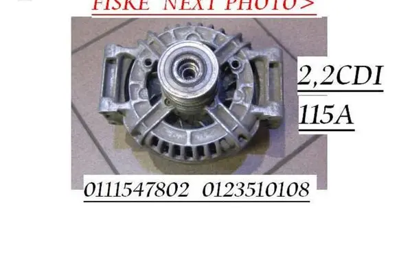 Mercedes-Benz E W210 Generator/alternator 0111547802 0123510108