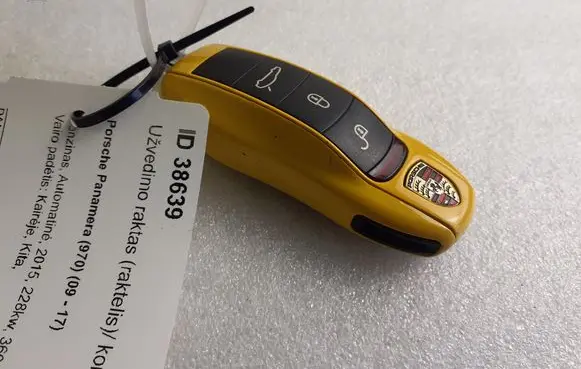 Porsche Panamera (970) Ignition key/card 97063724704