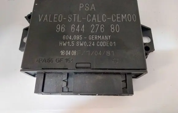Citroen C4 I Picasso Parking PDC control unit/module 9664427680 604095
