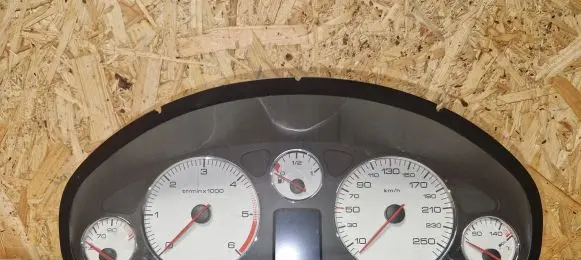 Peugeot 407 Speedometer (instrument cluster) 9658138580