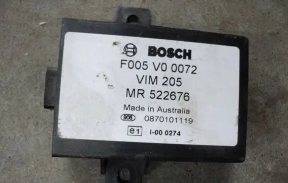 Mitsubishi Carisma Immobilizer control unit/module MR522676 F005V00072 0870101119