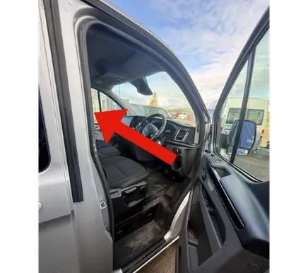 Ford Transit Custom Front door rubber seal 
