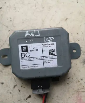 Opel Astra J GPS navigation control unit/module 13384291
