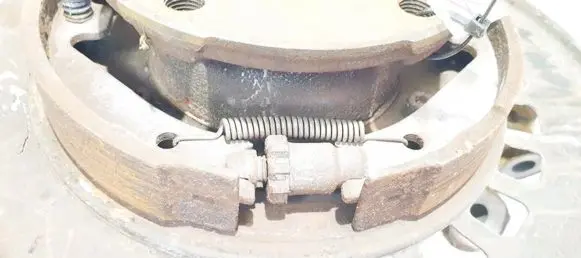 Porsche Cayenne (9PA) Handbrake/parking brake pads 