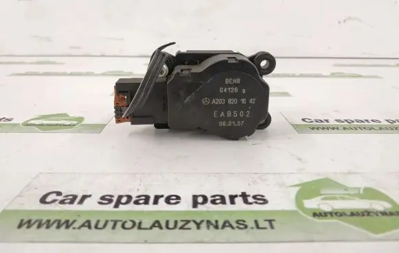Mercedes-Benz E W211 Climate control unit 2308201242 A2308201242