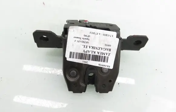 Opel Astra J Tailgate/trunk/boot lock/catch/latch 13581023