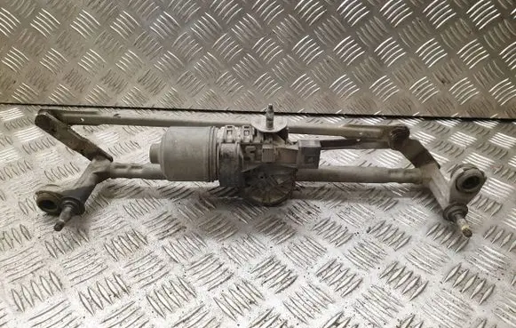 Volkswagen Polo V 6R Front wiper linkage and motor 6R1955119A 0390241566