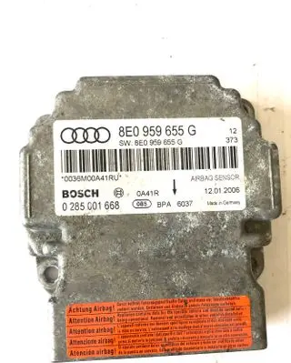 Audi A4 S4 B7 8E 8H Airbag control unit/module 8E0959655G 0285001668