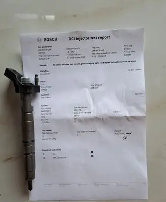 Audi A4 S4 B8 8K Fuel injector 0445116015 3352 7RZH7AH