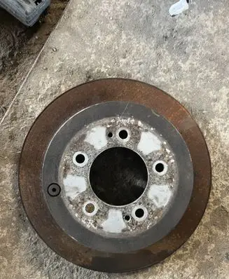 Peugeot 4007 Rear brake disc