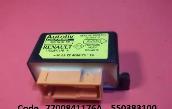 Renault Megane I Airbag control unit/module 7700841176A 550383100