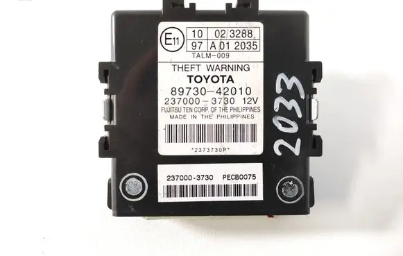 Toyota RAV 4 (XA30) Alarm control unit/module 89730-42010
