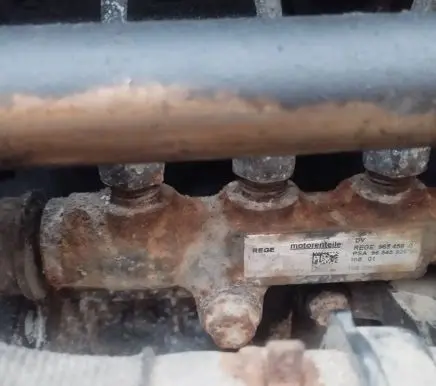 Peugeot Partner Fuel main line pipe 9654592630