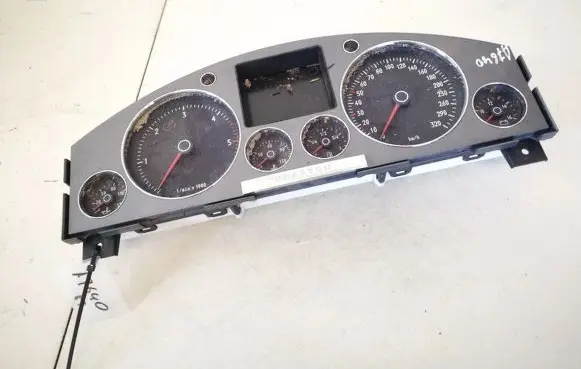 Volkswagen Phaeton Speedometer (instrument cluster) 3d0920881a 0263619103