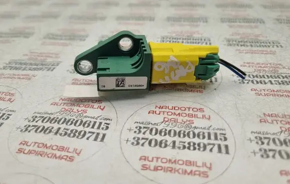 Airbag deployment crash/impact sensor