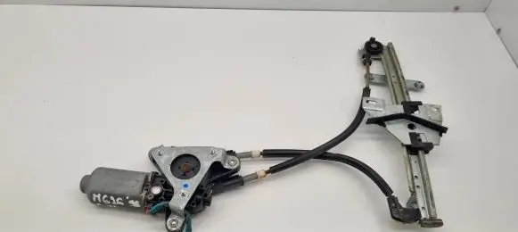 Mazda 626 Rear door window regulator with motor GD7B72560A