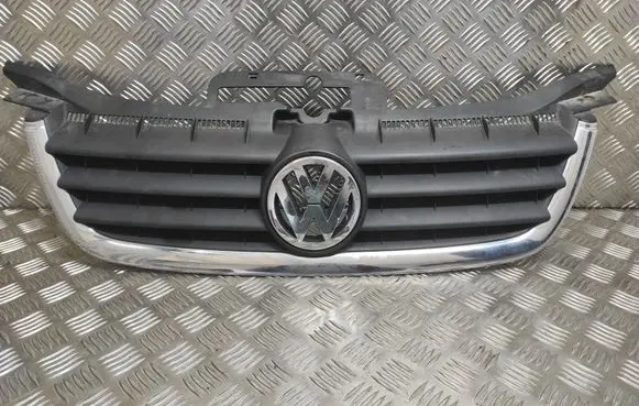 Volkswagen Touran I Front bumper upper radiator grill 1T0853651