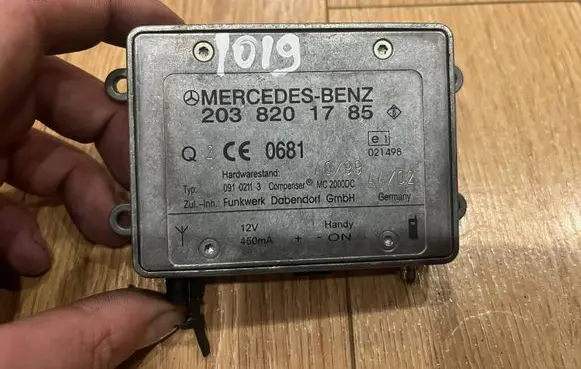 Mercedes-Benz C W203 Phone control unit/module 2038201785 09102113
