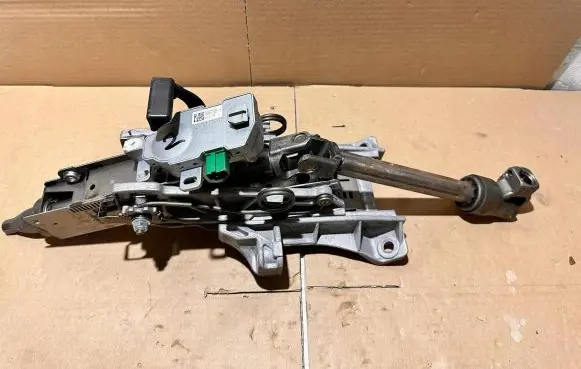 Steering wheel axle