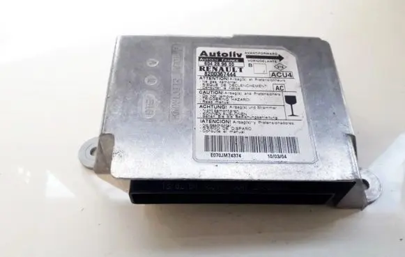 Renault Megane II Airbag control unit/module 8200367444 604289600
