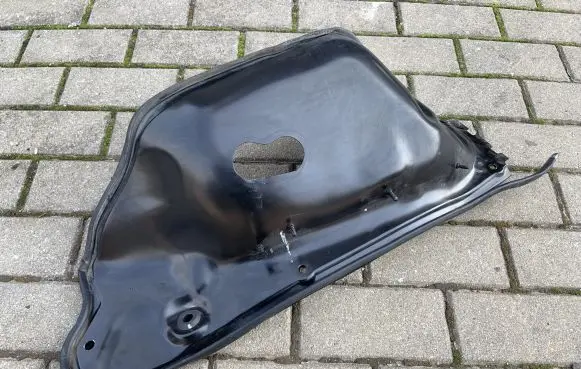 Audi A7 S7 4G Heat shield in engine bay 4G0819523H 4G0819532B