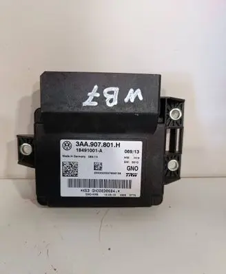 Volkswagen PASSAT B7 Hand brake control module 3AA907801H 18491001A