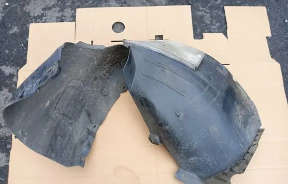 Volkswagen PASSAT B8 Rear arch fender liner splash guards 3G0805970E