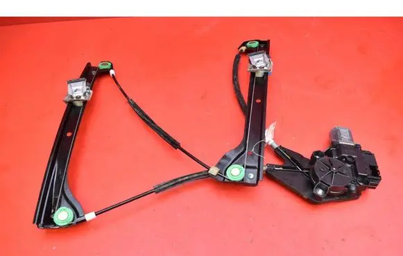 Front door window regulator with motor