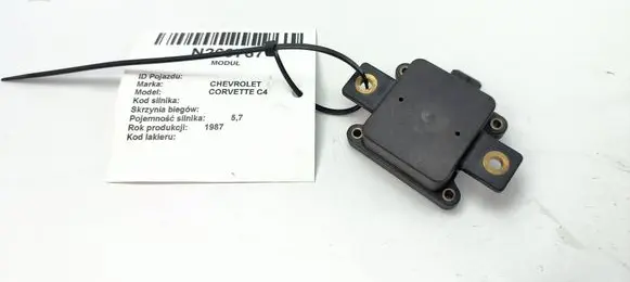 Chevrolet Corvette Other control units/modules 0265005004 14093144