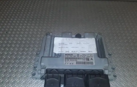Peugeot 308 Engine control unit/module 0261201505 9664738680