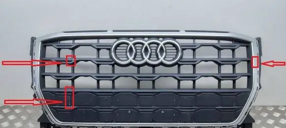Audi Q2 - Front bumper upper radiator grill 81A853651H