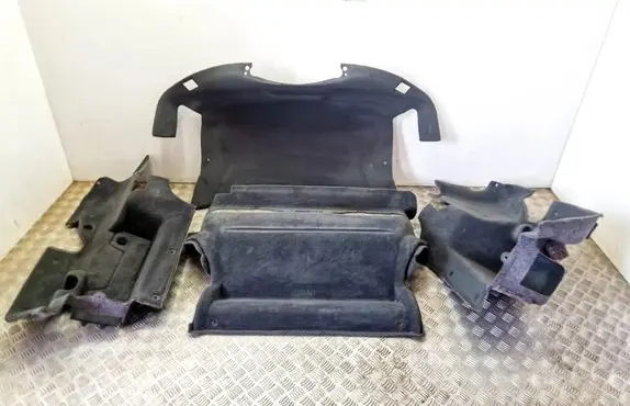 Mercedes-Benz SL R230 Tailgate/boot cover trim set A2306900033 A2306900425