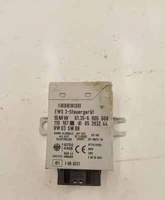 BMW 5 E39 Immobilizer control unit/module 61356905668 05393244