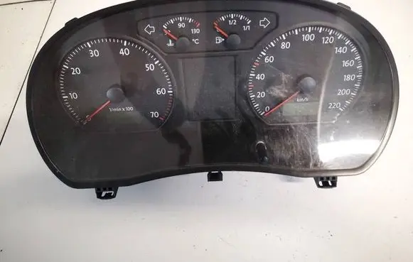 Volkswagen Polo IV 9N3 Speedometer (instrument cluster) 6q0920825m