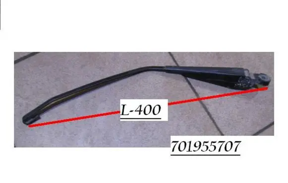 Volkswagen Transporter - Caravelle T4 Rear wiper blade arm 701955707