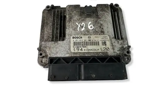 Fiat Croma Engine control unit/module 51804784 0281012961 4134A3DCM