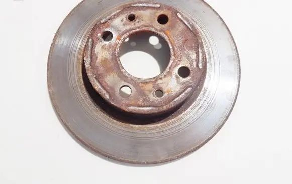 Fiat Panda II Front brake disc neventiliuojamas