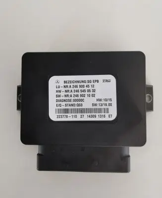Mercedes-Benz CLA C117 X117 W117 Hand brake control module A2469004512