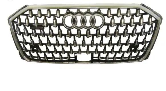 Audi A8 S8 D5 Front bumper upper radiator grill 4N0853651AA 4N0853651AB