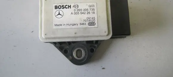 Mercedes-Benz E W212 ESP acceleration yaw rate sensor A0055422618