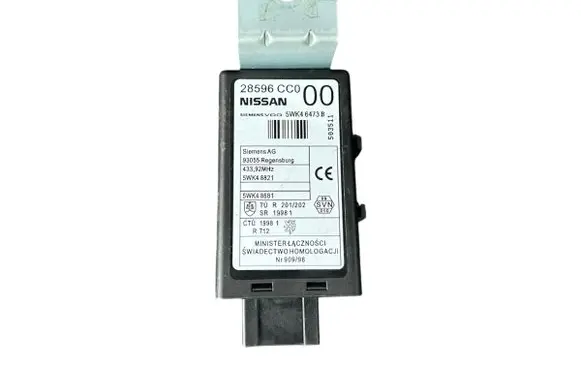 Nissan X-Trail T30 Door central lock control unit/module 28596CC0 43392MHZ 5WK46473B