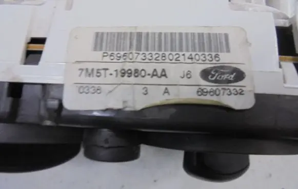 Ford Focus C-MAX Air conditioning/heating control unit 7M5T19980AA