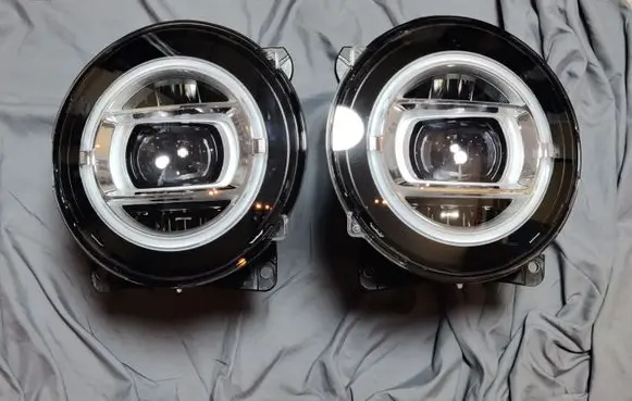 Mercedes-Benz G W463 2nd Gen Headlights/headlamps set A4639061702 A4639061702002 A4639061802