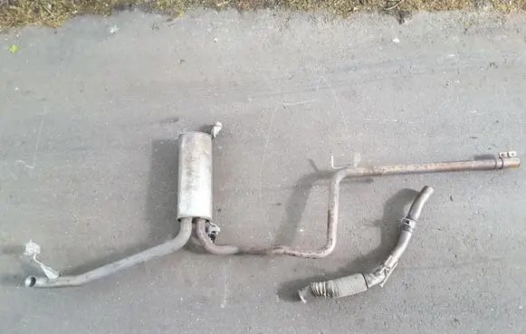Seat Leon (5F) Muffler/silencer 5Q0253411F 5Q0119C
