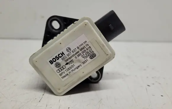 Audi A4 S4 B8 8K ESP acceleration yaw rate sensor 8E0907637B 0265005618 7004535