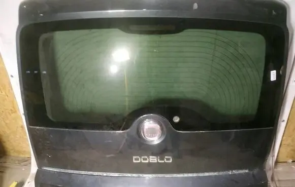 Fiat Doblo Tailgate/trunk/boot lid juodas