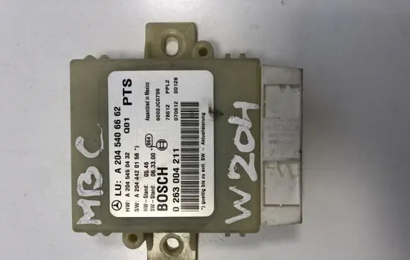 Mercedes-Benz C W204 Parking PDC control unit/module A2045406662 0263004211