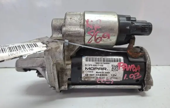 Fiat Panda III Starter motor S27612323 519756800